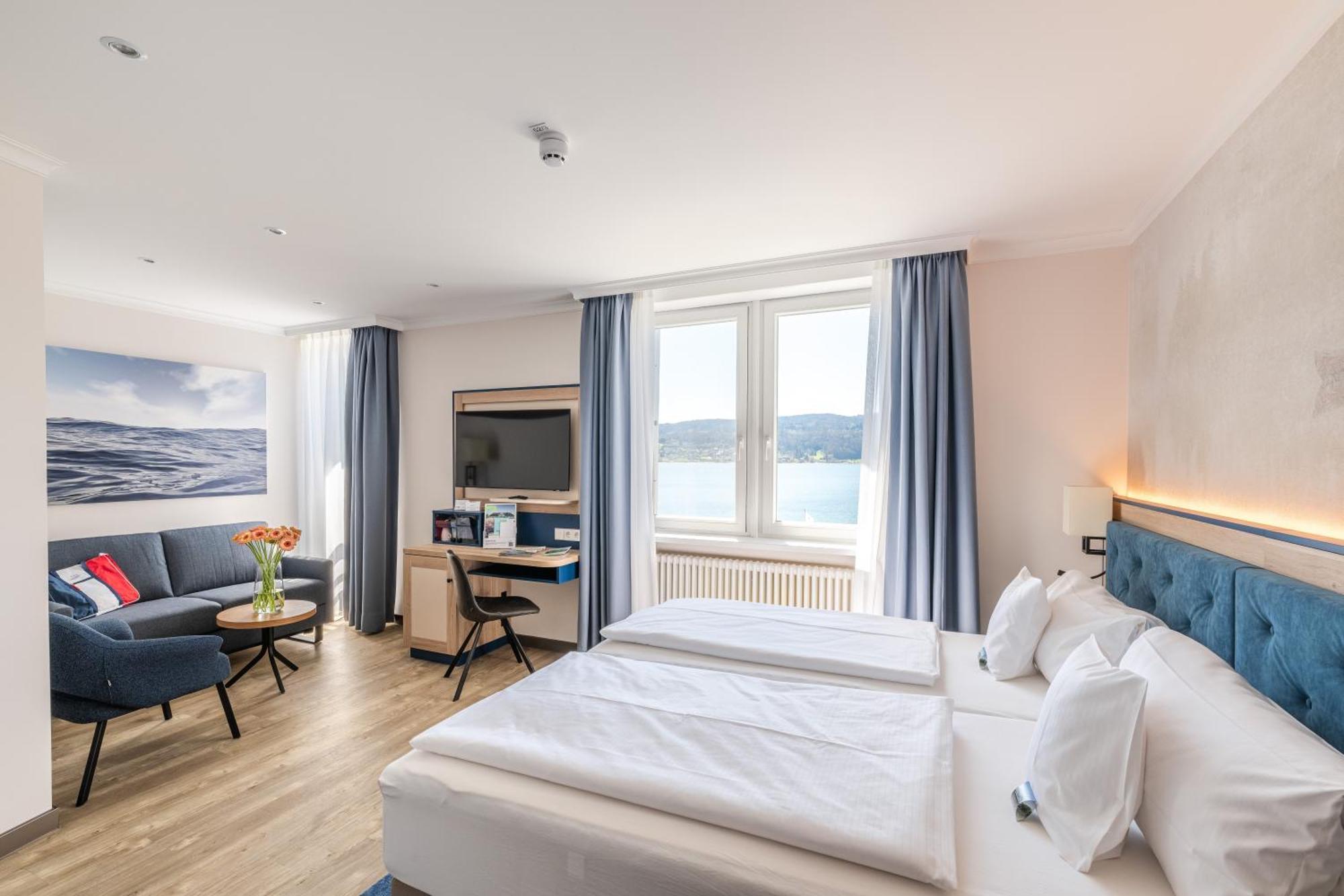Strandhotel Loechnerhaus Райхенау Экстерьер фото