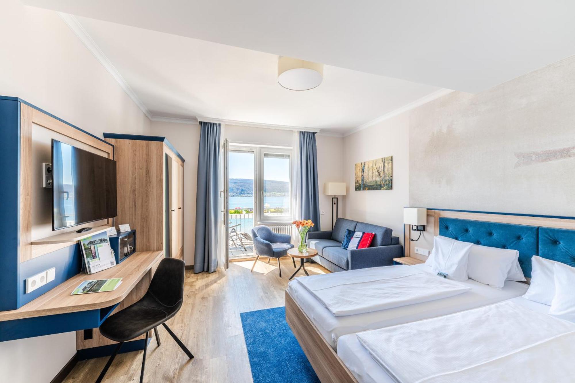 Strandhotel Loechnerhaus Райхенау Экстерьер фото